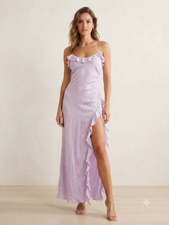 Victoria’s Secret Other - New Victoria’s Secret cotton purple slip dress sz M